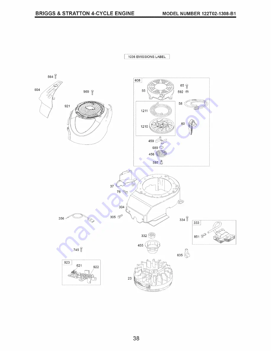 Craftsman 38902 Owner'S Manual Download Page 38