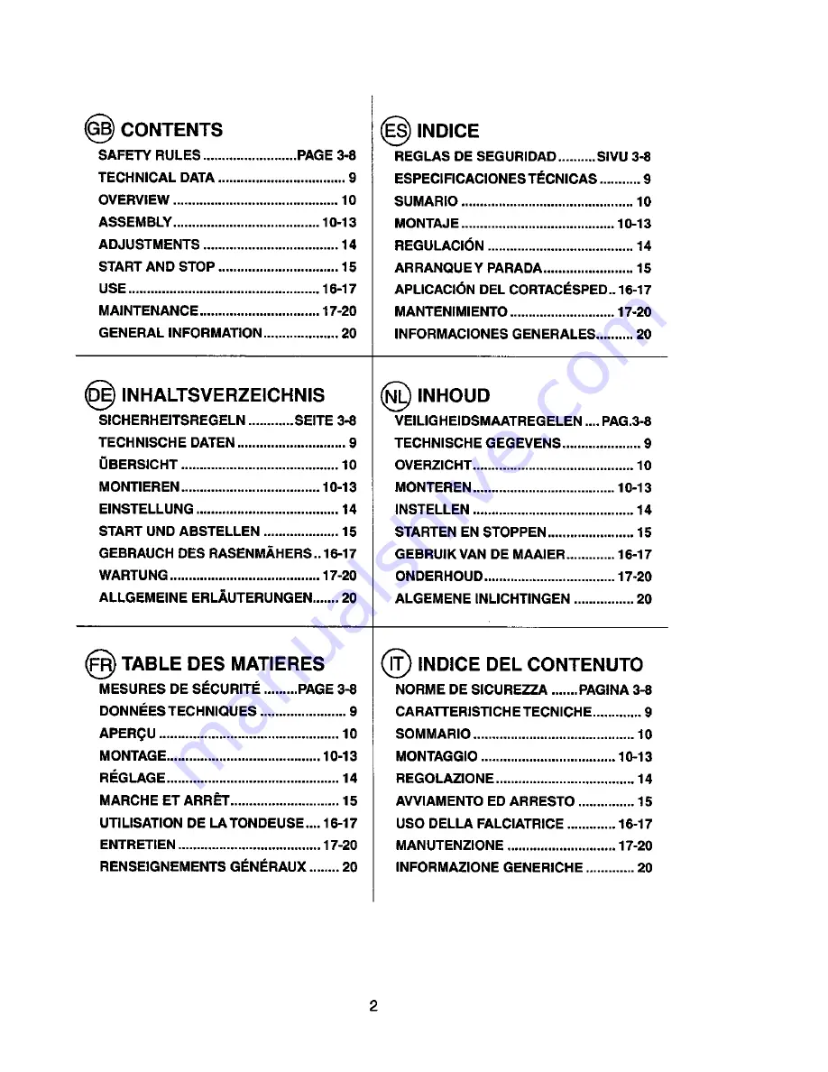 Craftsman 38996 Instruction Manual Download Page 2