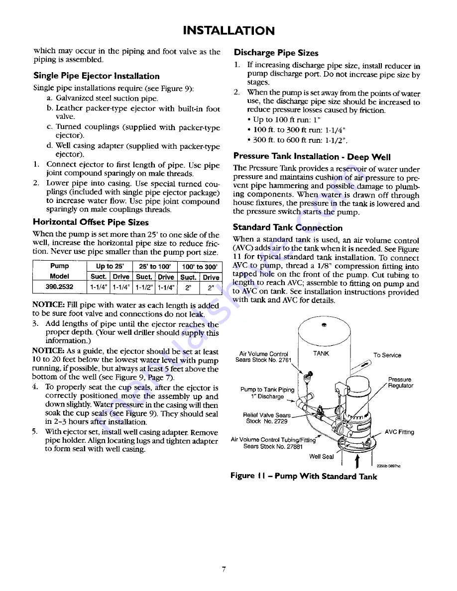 Craftsman 390.2532 Owner'S Manual Download Page 7