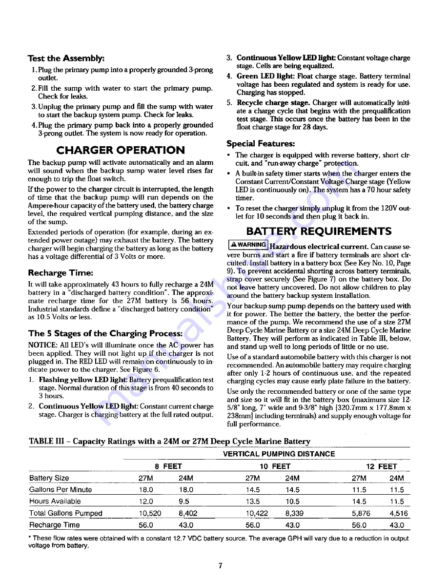 Craftsman 390.307060 Owner'S Manual Download Page 7