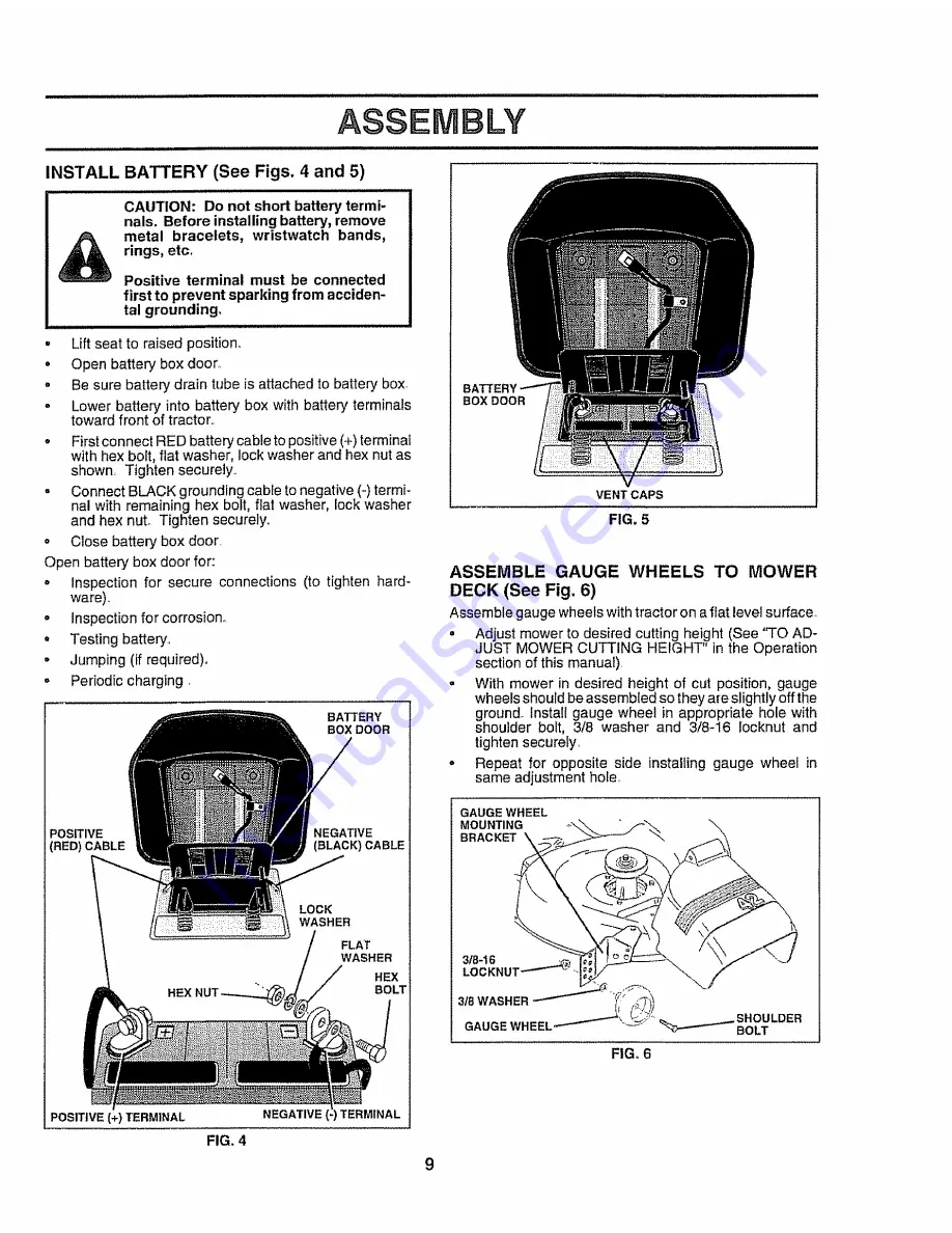 Craftsman 3One 917.255462 Owner'S Manual Download Page 9