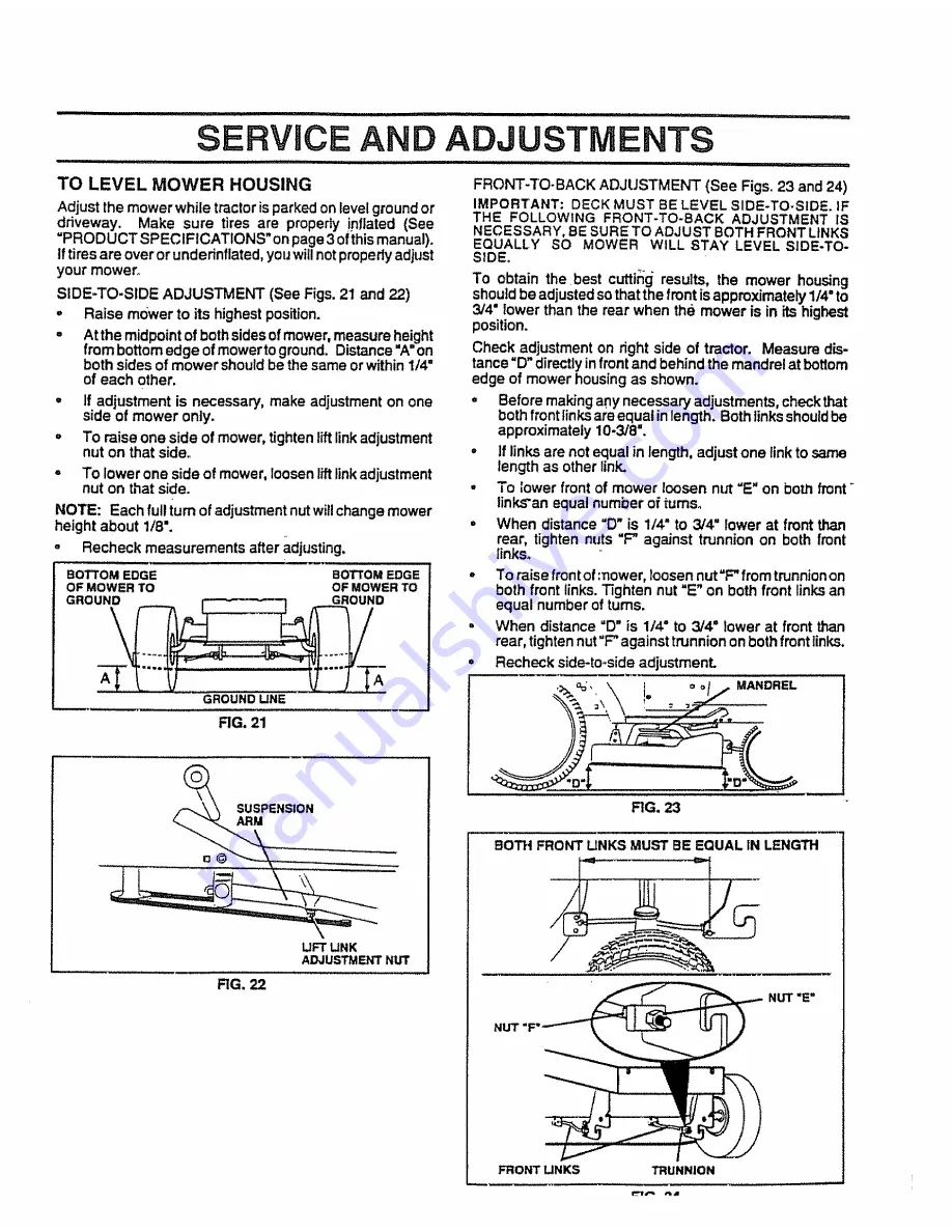 Craftsman 3One 917.257661 Owner'S Manual Download Page 21