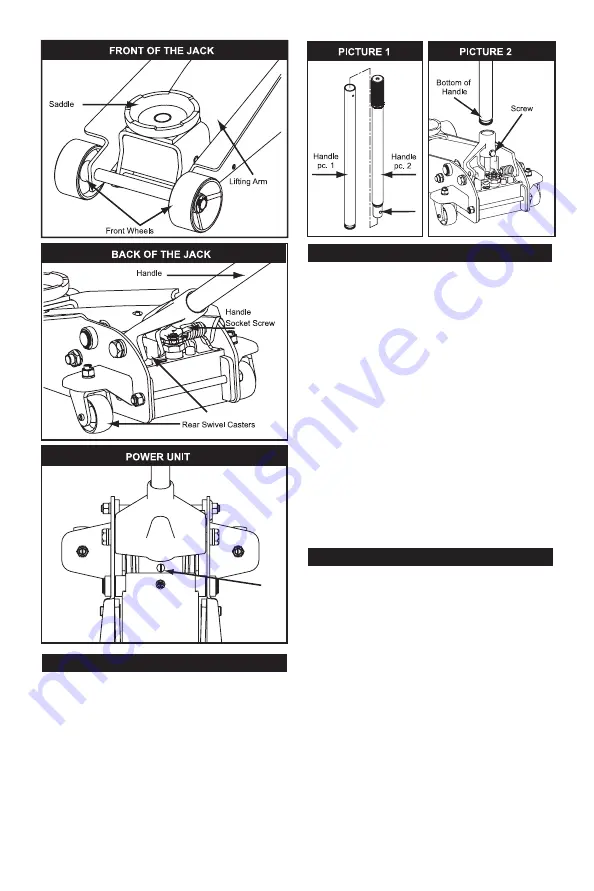 Craftsman 48181 Operator'S Manual Download Page 4