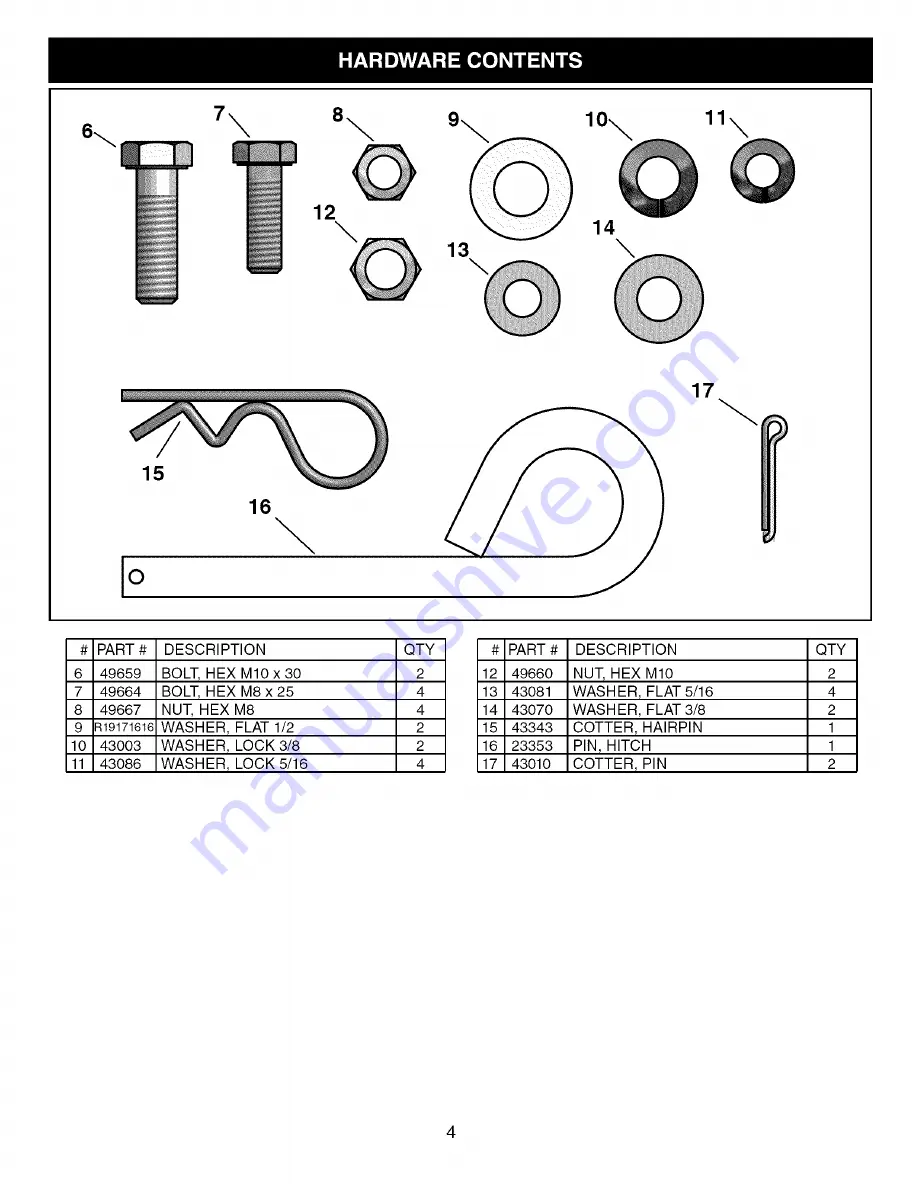 Craftsman 486.24540 Скачать руководство пользователя страница 4