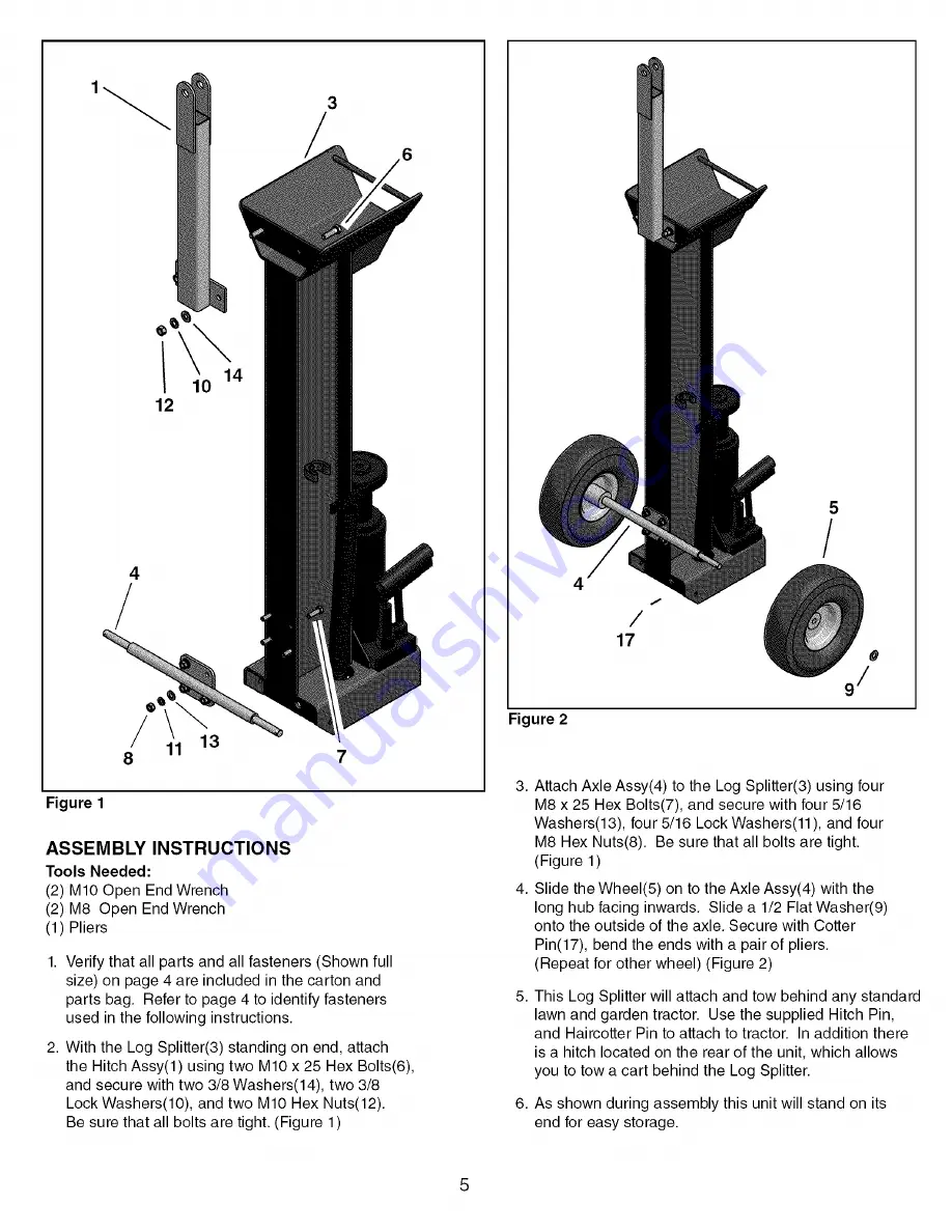 Craftsman 486.24540 Скачать руководство пользователя страница 5