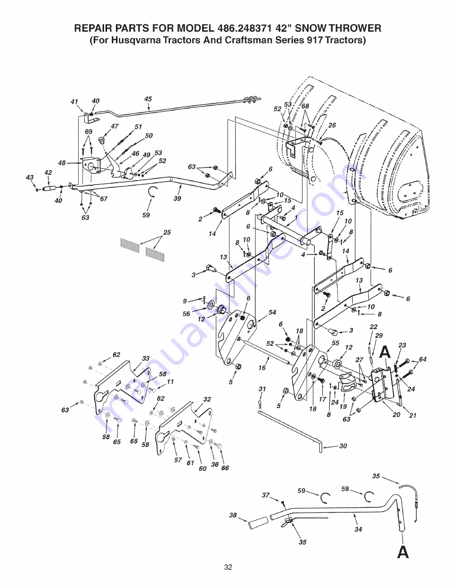 Craftsman 486.248371 Скачать руководство пользователя страница 32