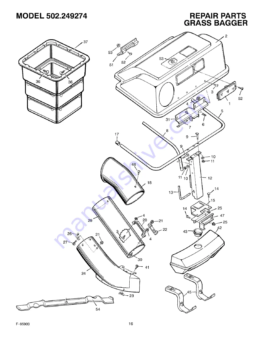 Craftsman 502.249274 Owner'S Manual Download Page 16