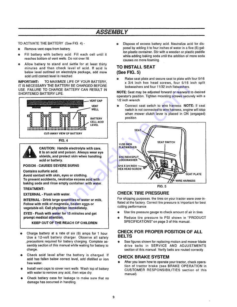 Craftsman 536.255861 Owner'S Manual Download Page 9