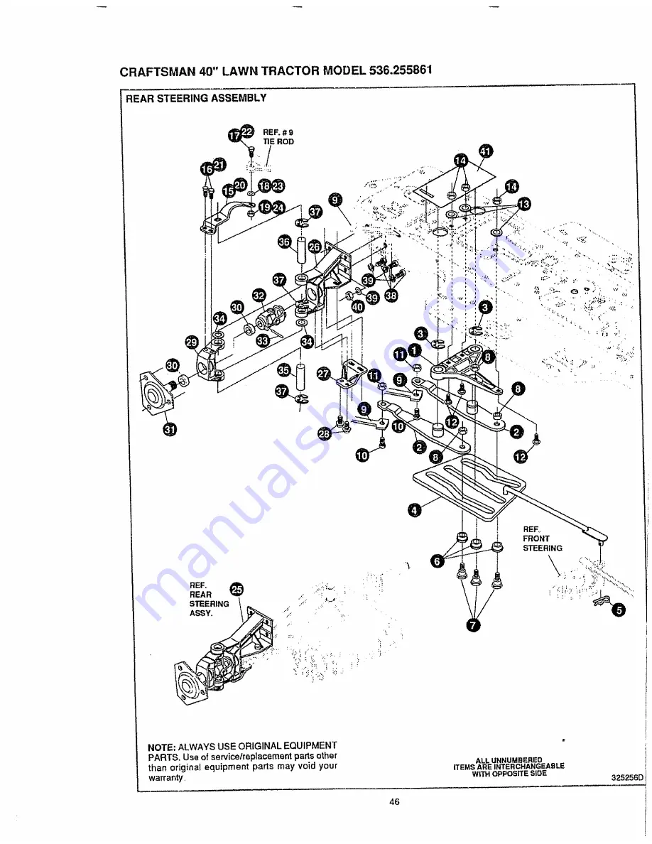 Craftsman 536.255861 Owner'S Manual Download Page 46