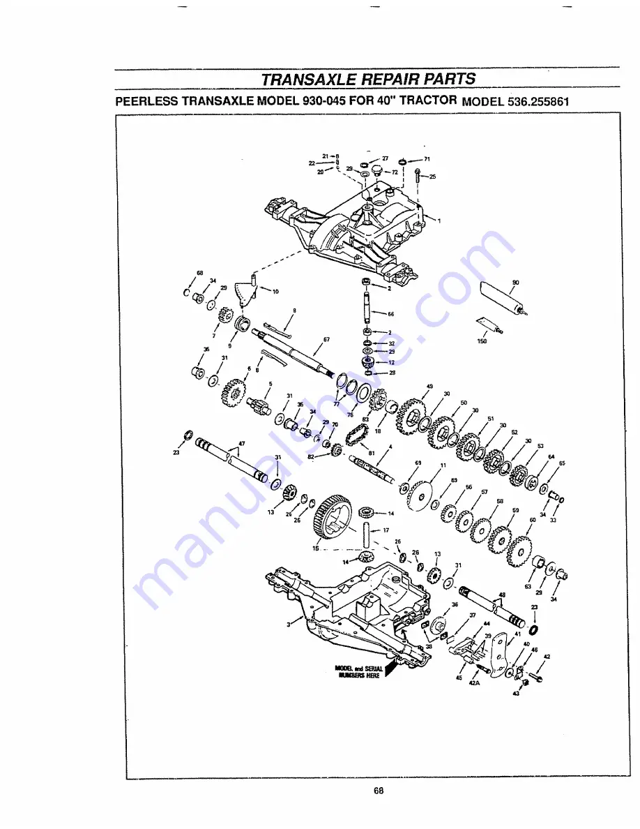 Craftsman 536.255861 Скачать руководство пользователя страница 68