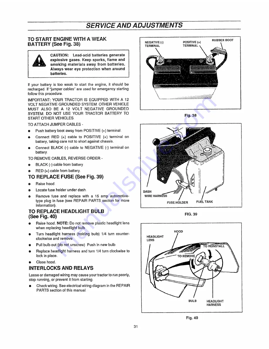 Craftsman 536.25587 Скачать руководство пользователя страница 31