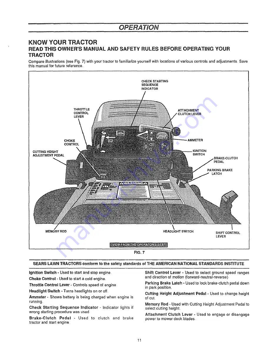 Craftsman 536.257670 Owner'S Manual Download Page 11