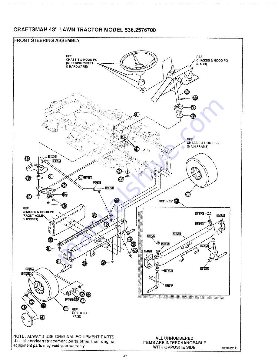 Craftsman 536.257670 Owner'S Manual Download Page 42