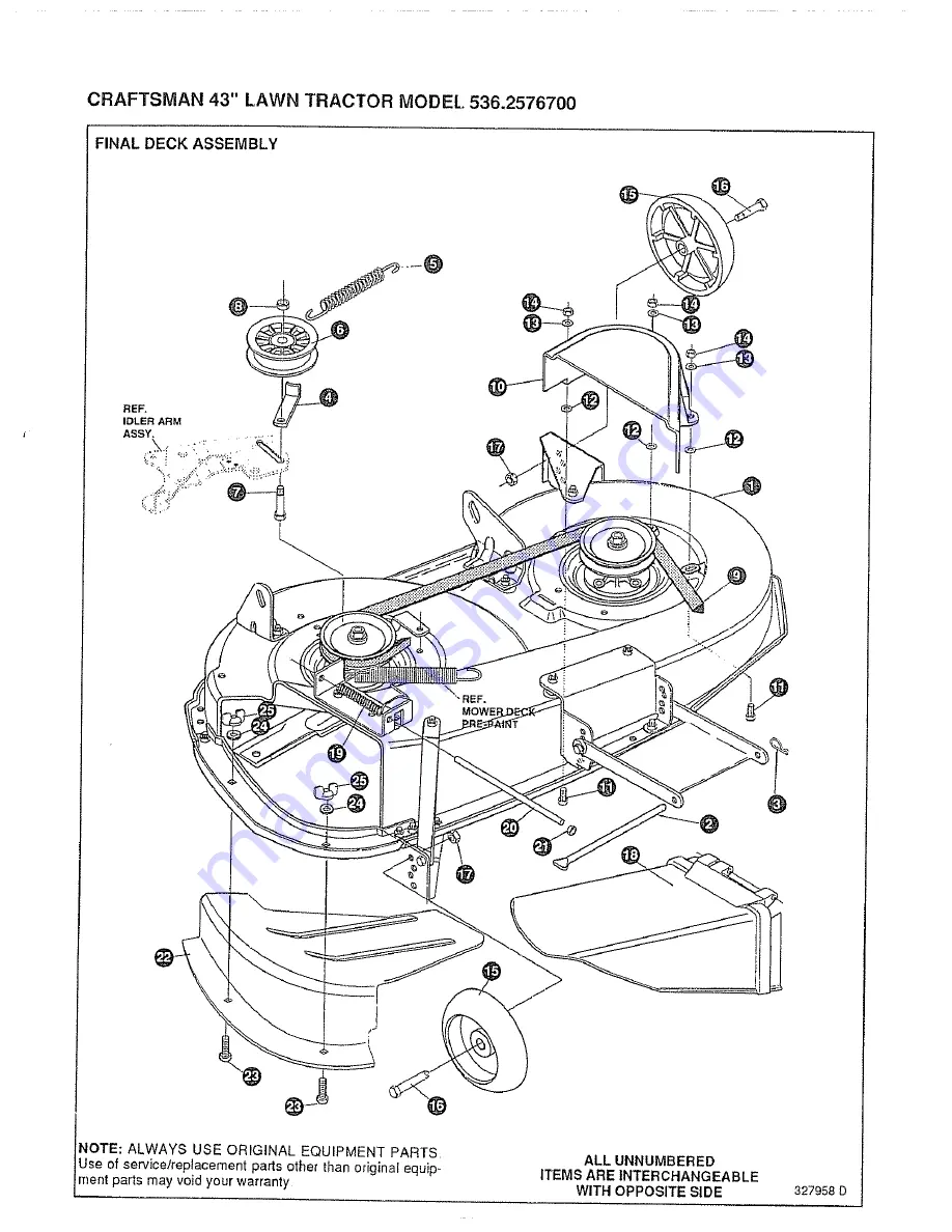 Craftsman 536.257670 Owner'S Manual Download Page 54