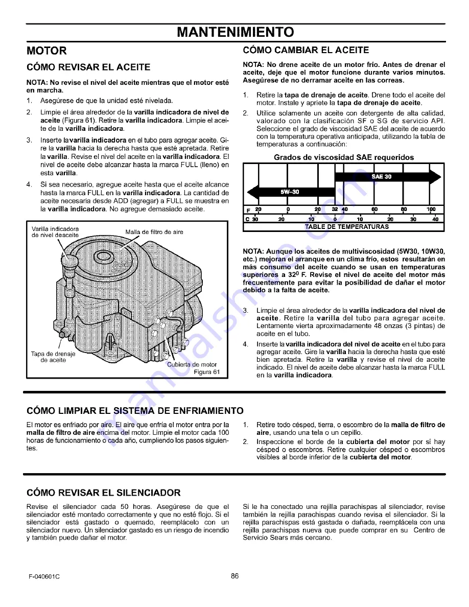 Craftsman 536.270281 Operator'S Manual Download Page 86