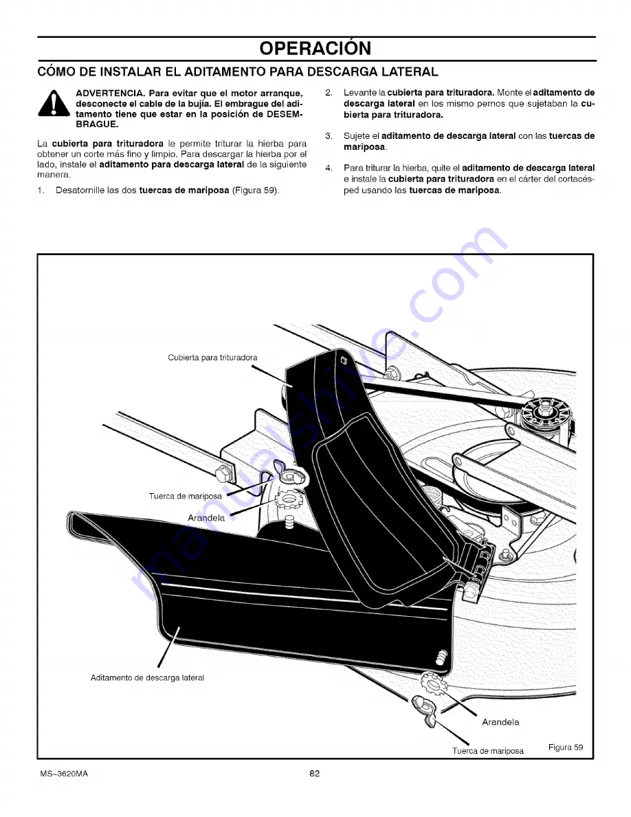 Craftsman 536.270320 Operator'S Manual Download Page 82