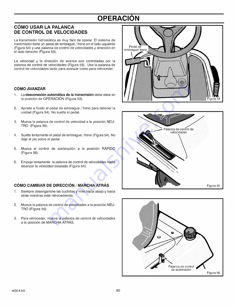 Craftsman 536.270321 Operator'S Manual Download Page 80