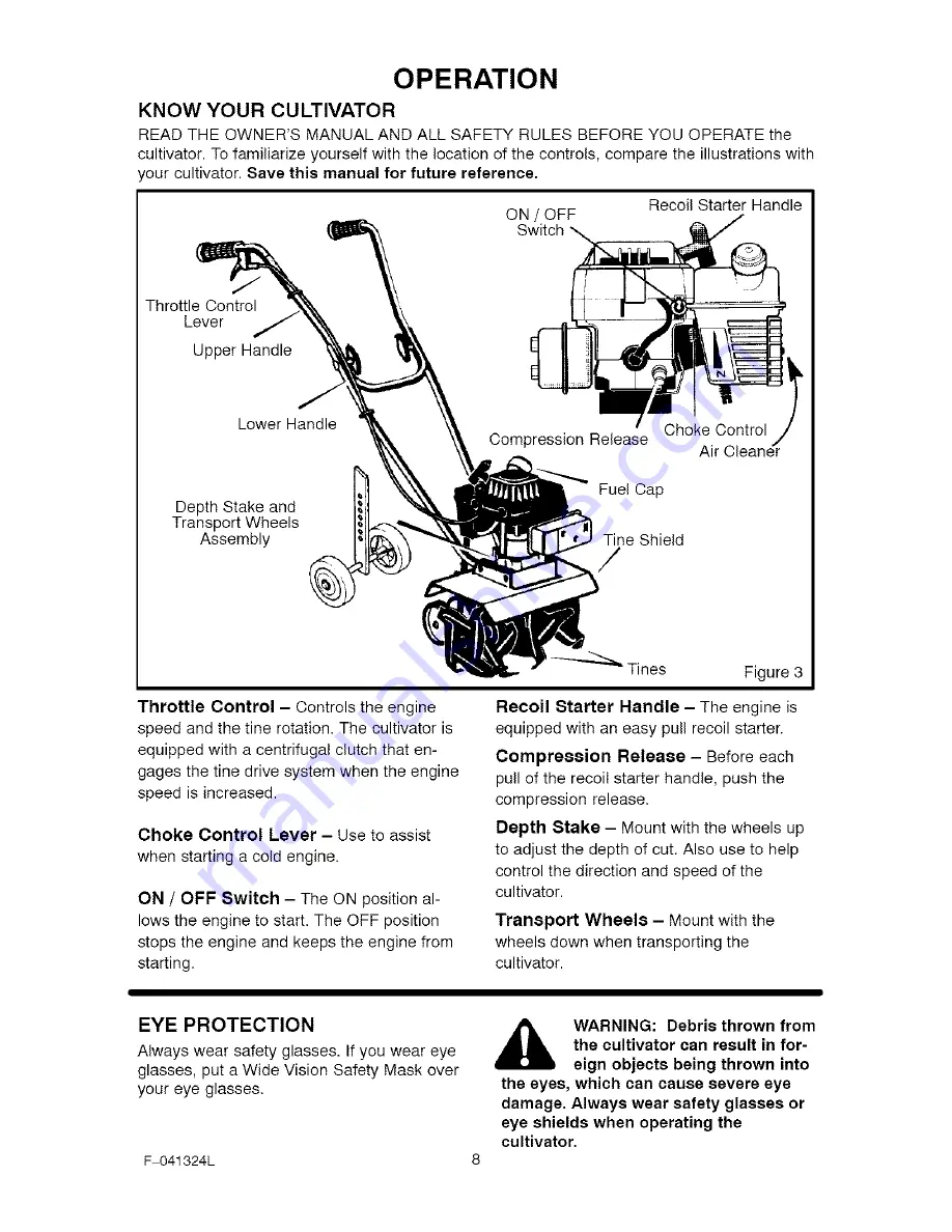 Craftsman 536.292524 Скачать руководство пользователя страница 8