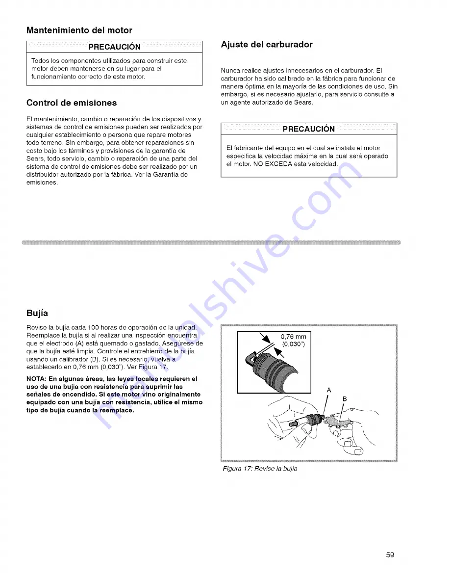 Craftsman 536.772330 Operator'S Manual Download Page 59