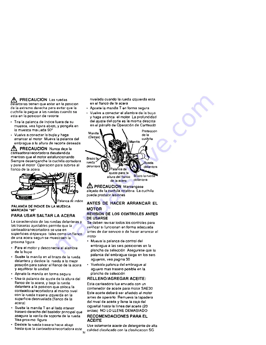 Craftsman 536.797420 Owner'S Manual Download Page 32