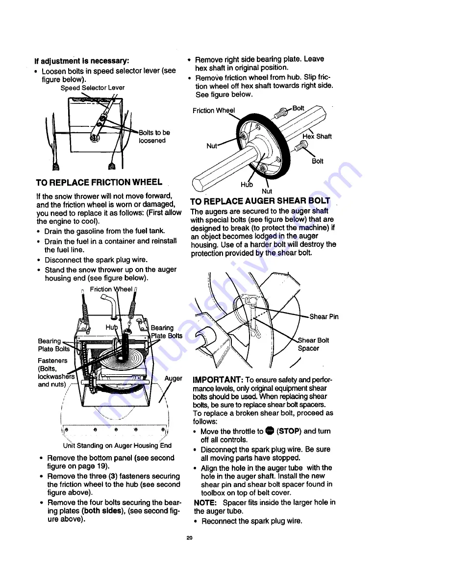 Craftsman 536.88614 Скачать руководство пользователя страница 20