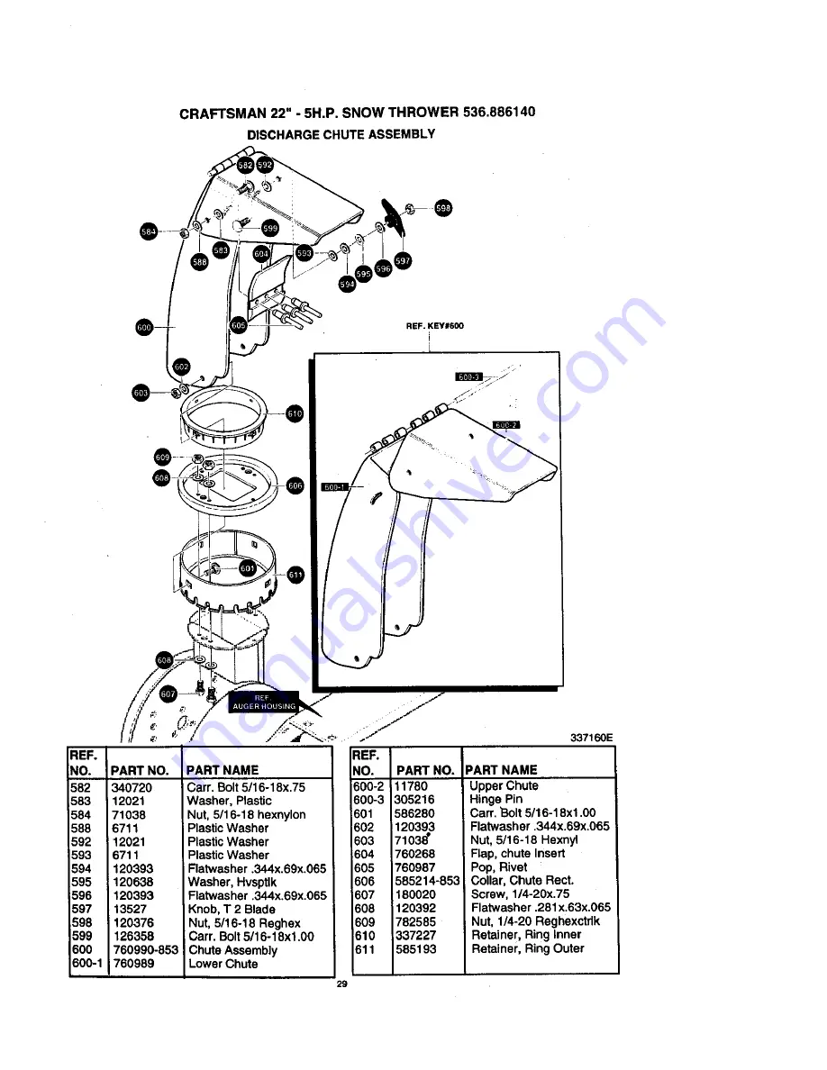 Craftsman 536.88614 Instructions Manual Download Page 29