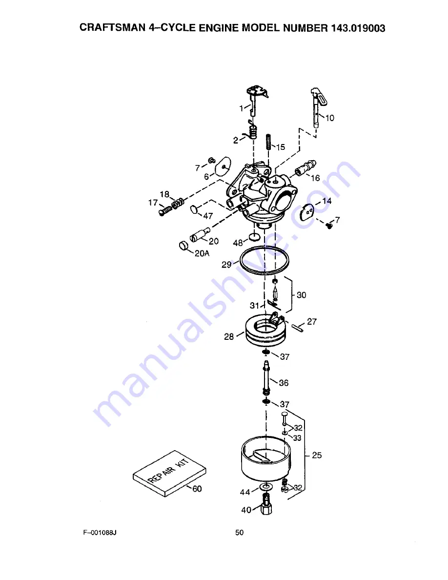 Craftsman 536.88626 User Manual Download Page 50