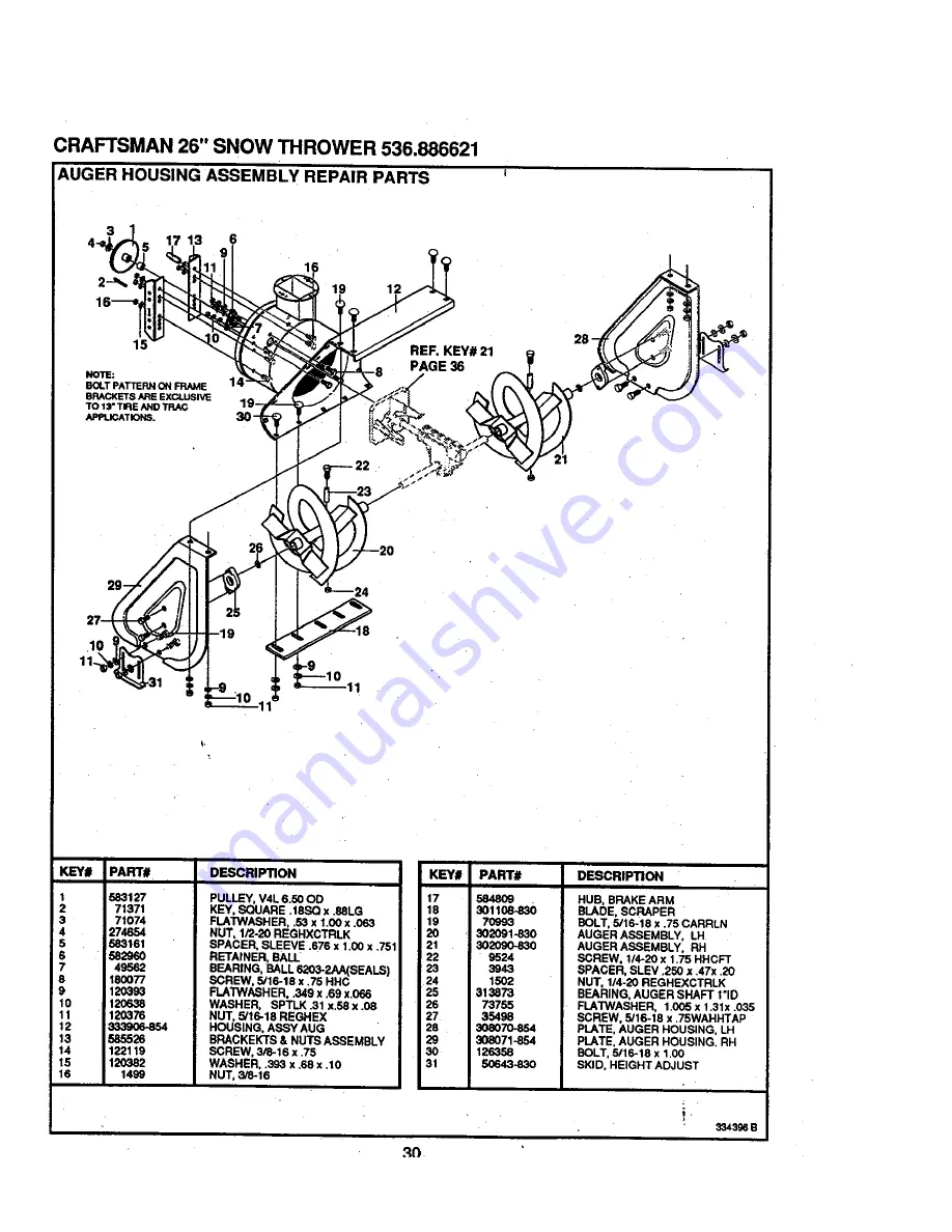 Craftsman 536.886621 Owner'S Manual Download Page 17