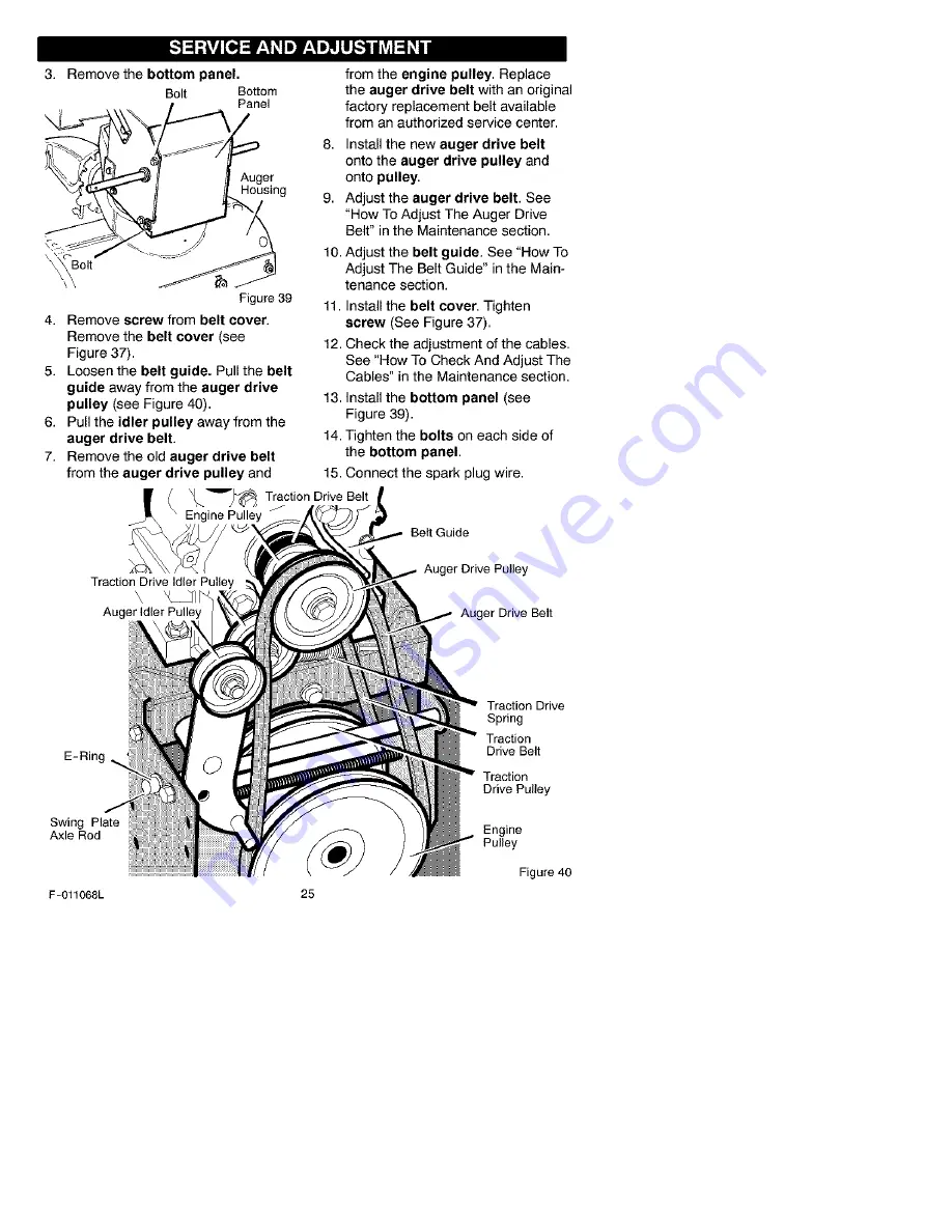 Craftsman 536.887750 Скачать руководство пользователя страница 25