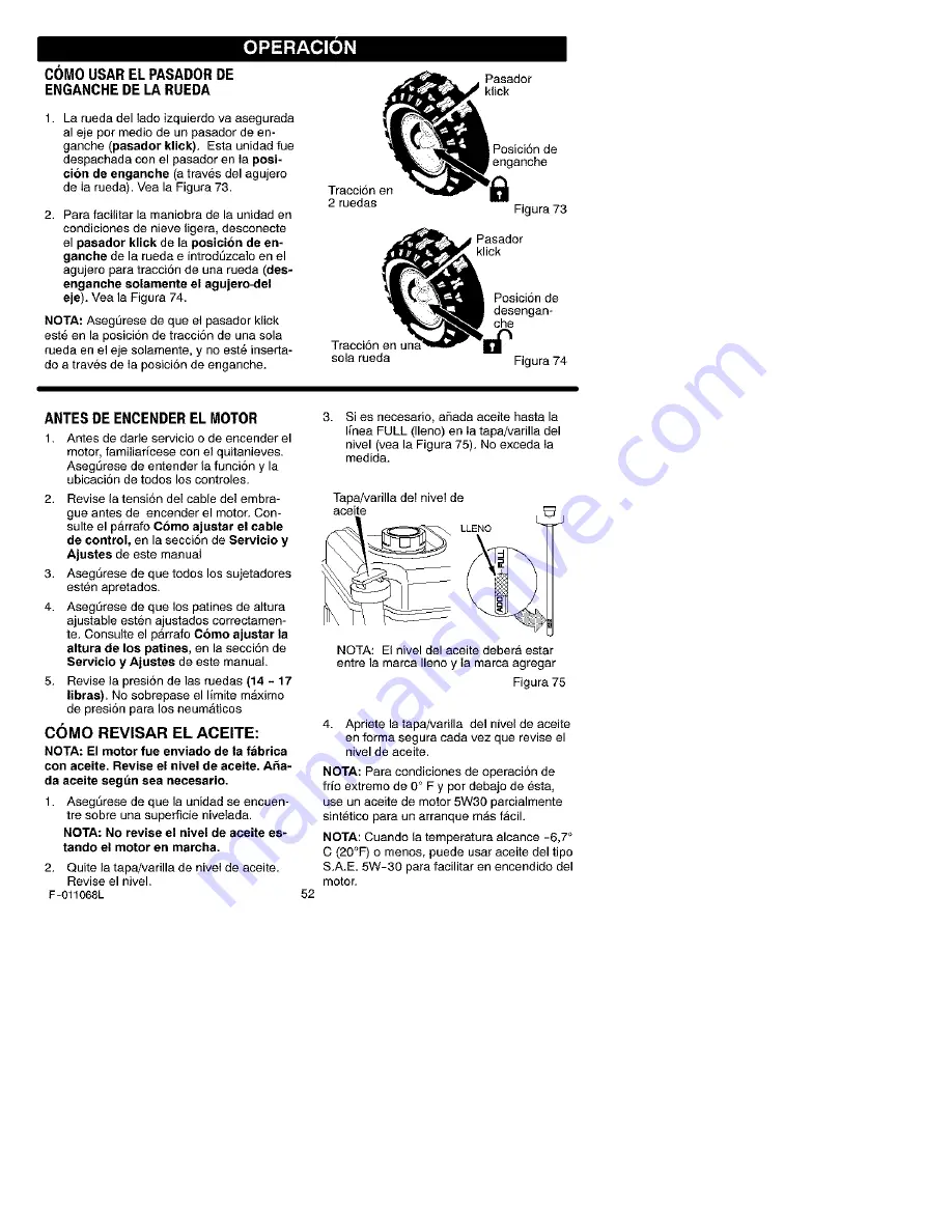 Craftsman 536.887750 Скачать руководство пользователя страница 52