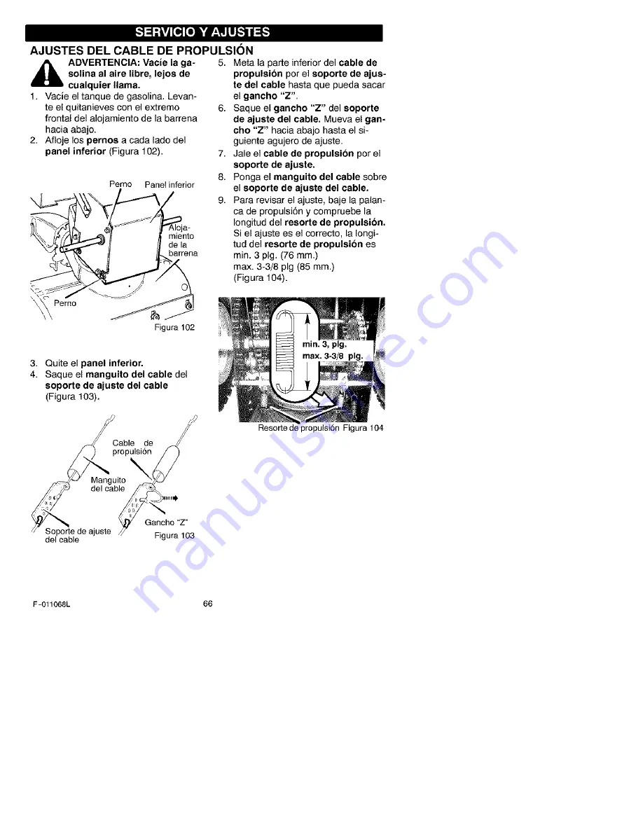 Craftsman 536.887750 Скачать руководство пользователя страница 66