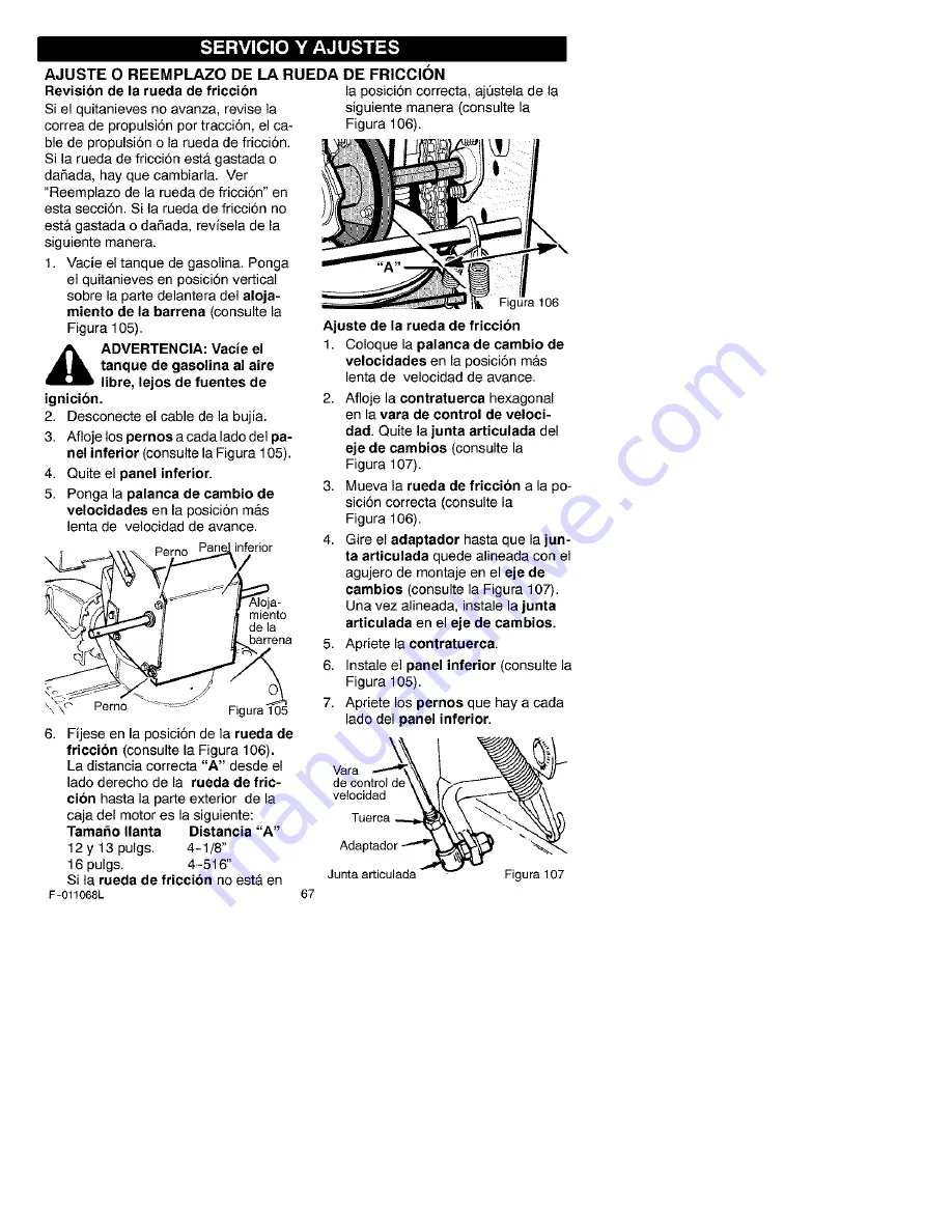 Craftsman 536.887750 Скачать руководство пользователя страница 67