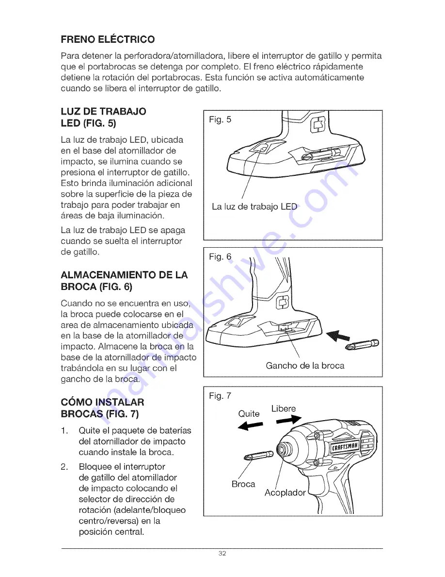 Craftsman 5727.1 Operator'S Manual Download Page 32