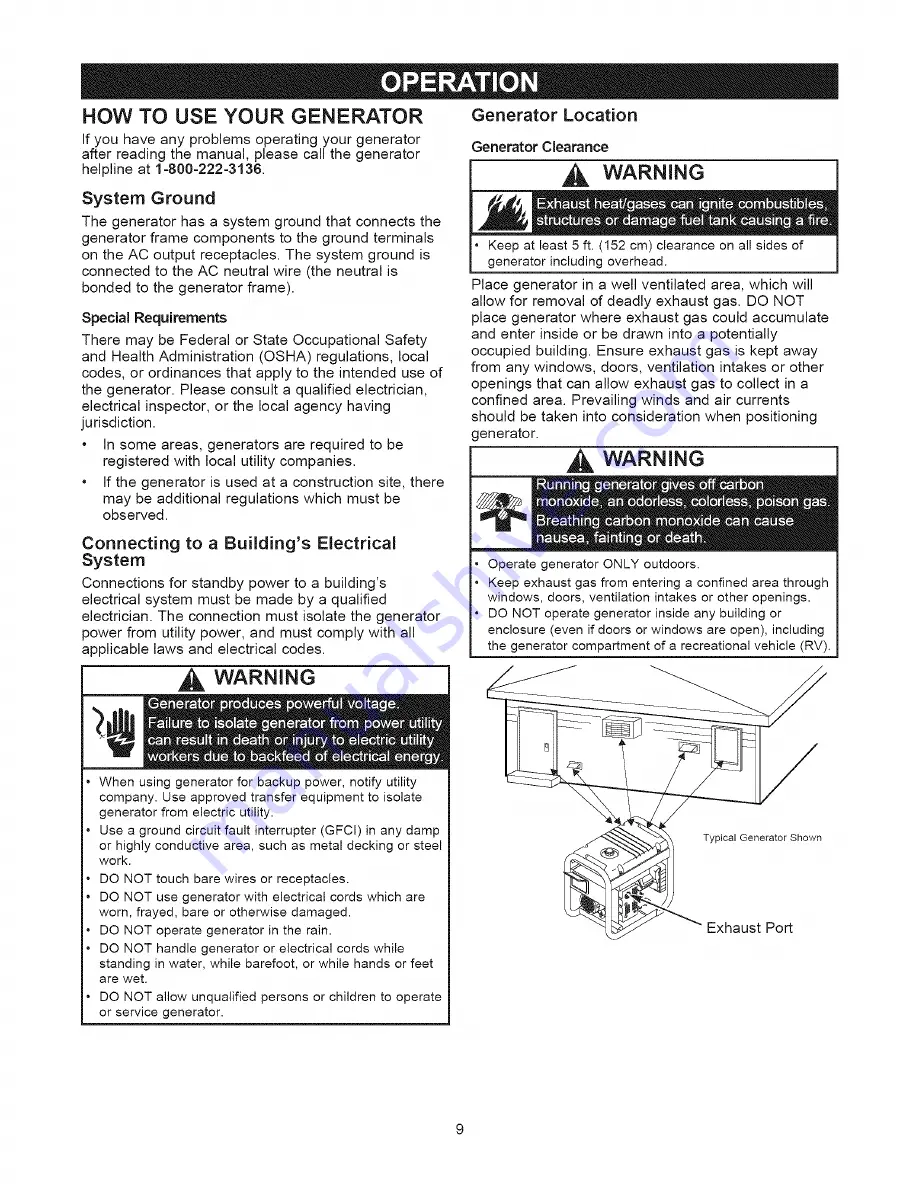 Craftsman 580.323610 Operator'S Manual Download Page 9