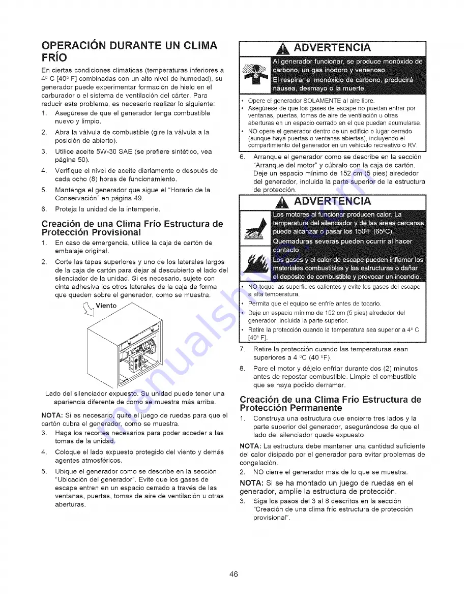 Craftsman 580.323610 Operator'S Manual Download Page 46