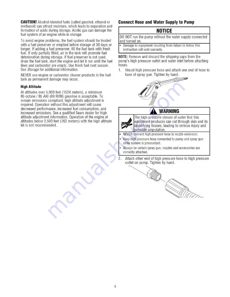 Craftsman 580.676530 Operator'S Manual Download Page 9