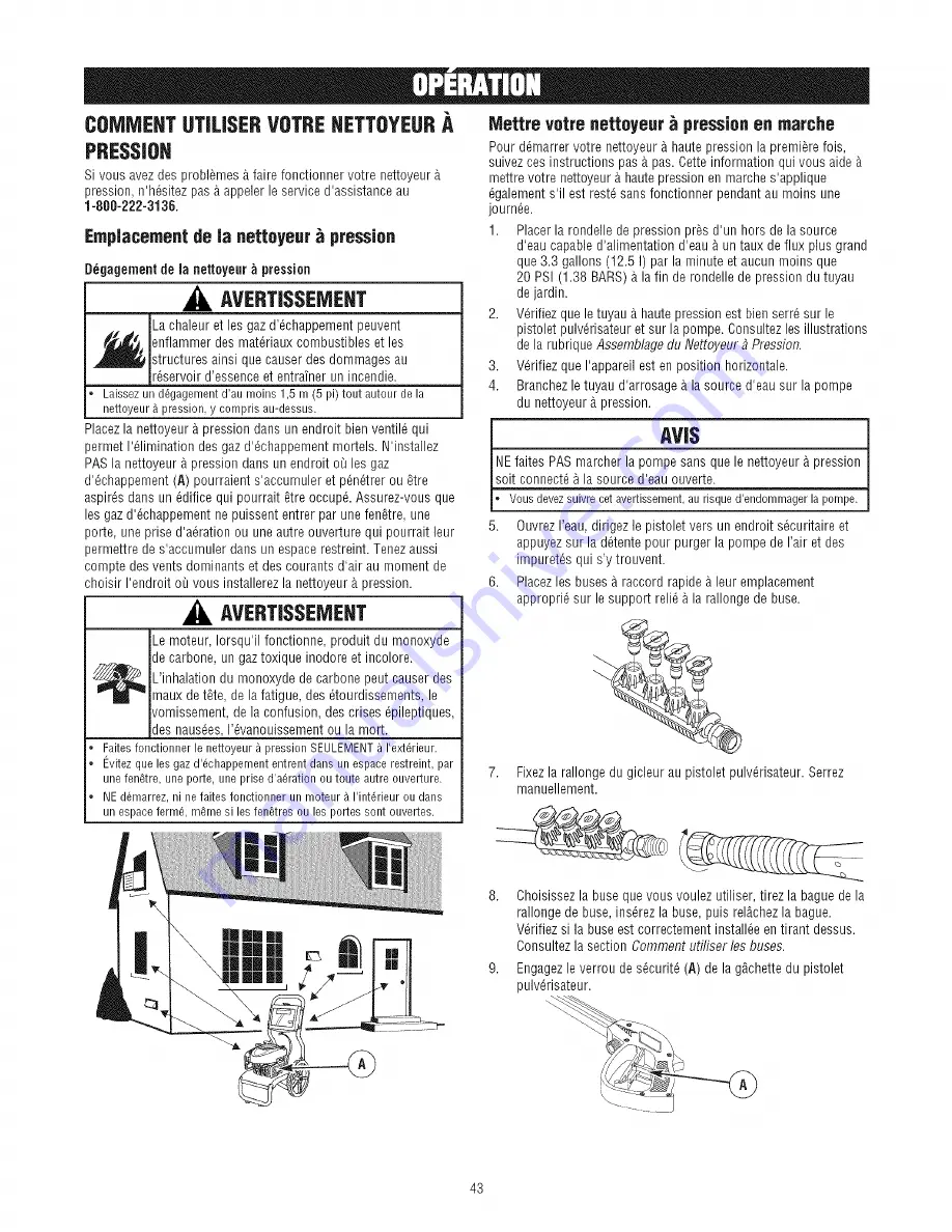 Craftsman 580.676530 Operator'S Manual Download Page 43