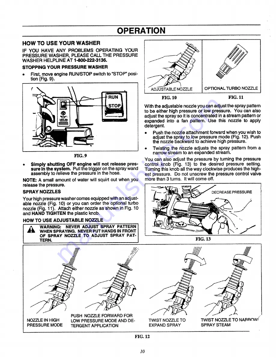 Craftsman 580.751651 Owner'S Manual Download Page 10