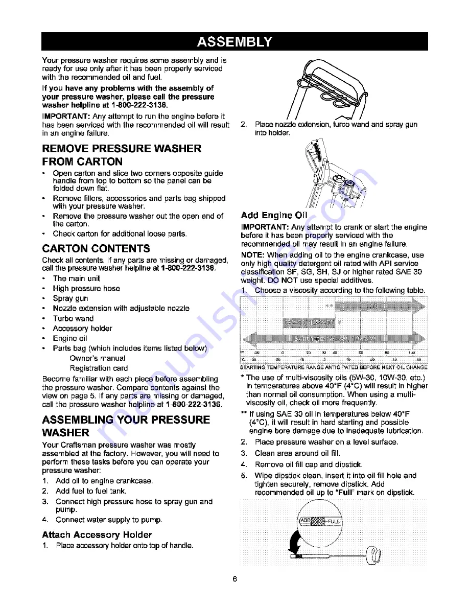 Craftsman 580.752 Owner'S Manual Download Page 6