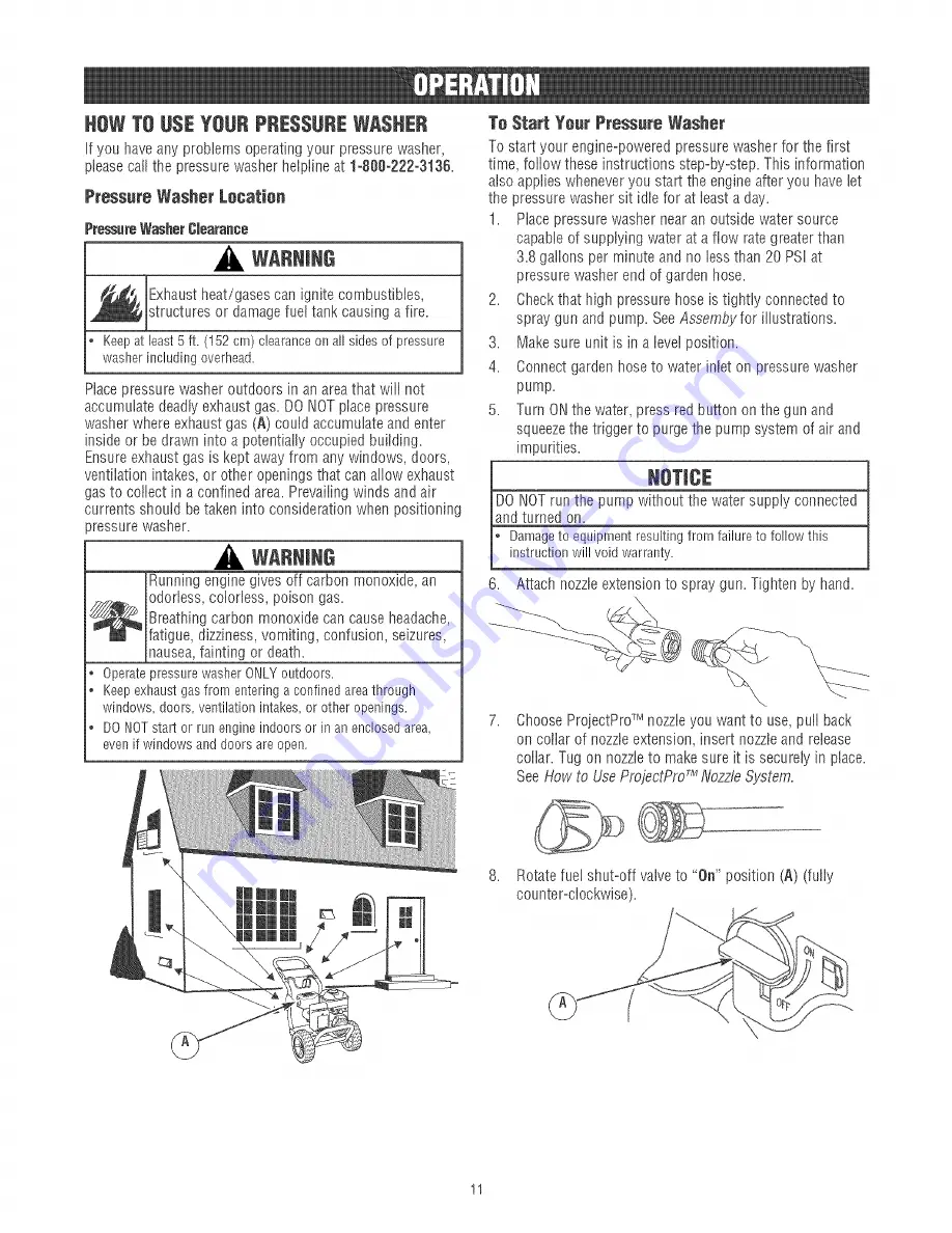 Craftsman 580.752080 Operator'S Manual Download Page 11