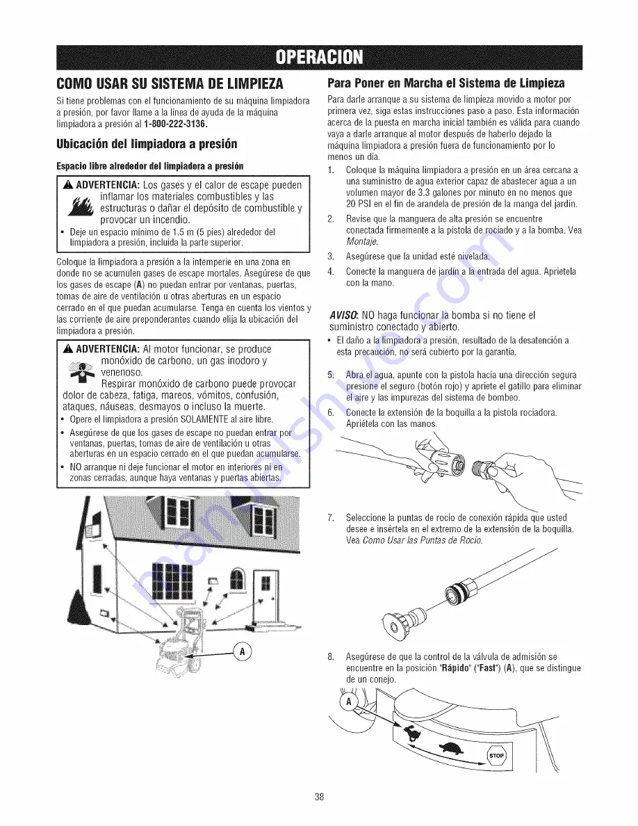 Craftsman 580.752190 Скачать руководство пользователя страница 38