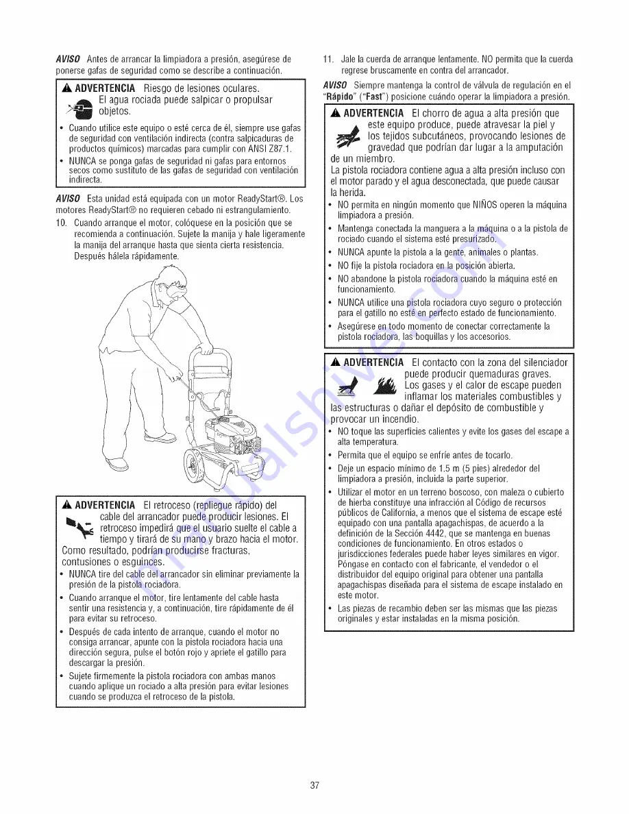 Craftsman 580.752500 Operator'S Manual Download Page 89