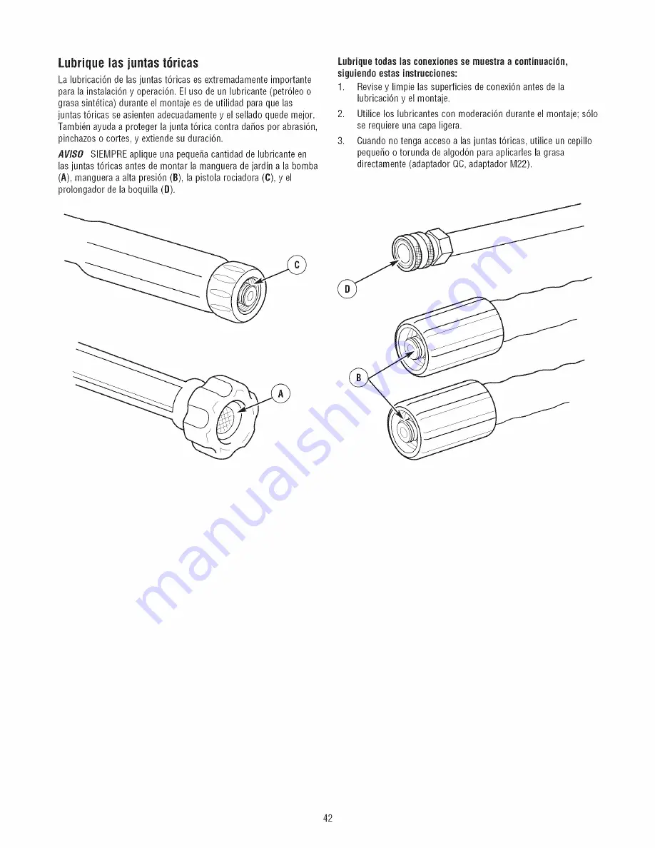 Craftsman 580.752591 Operator'S Manual Download Page 42