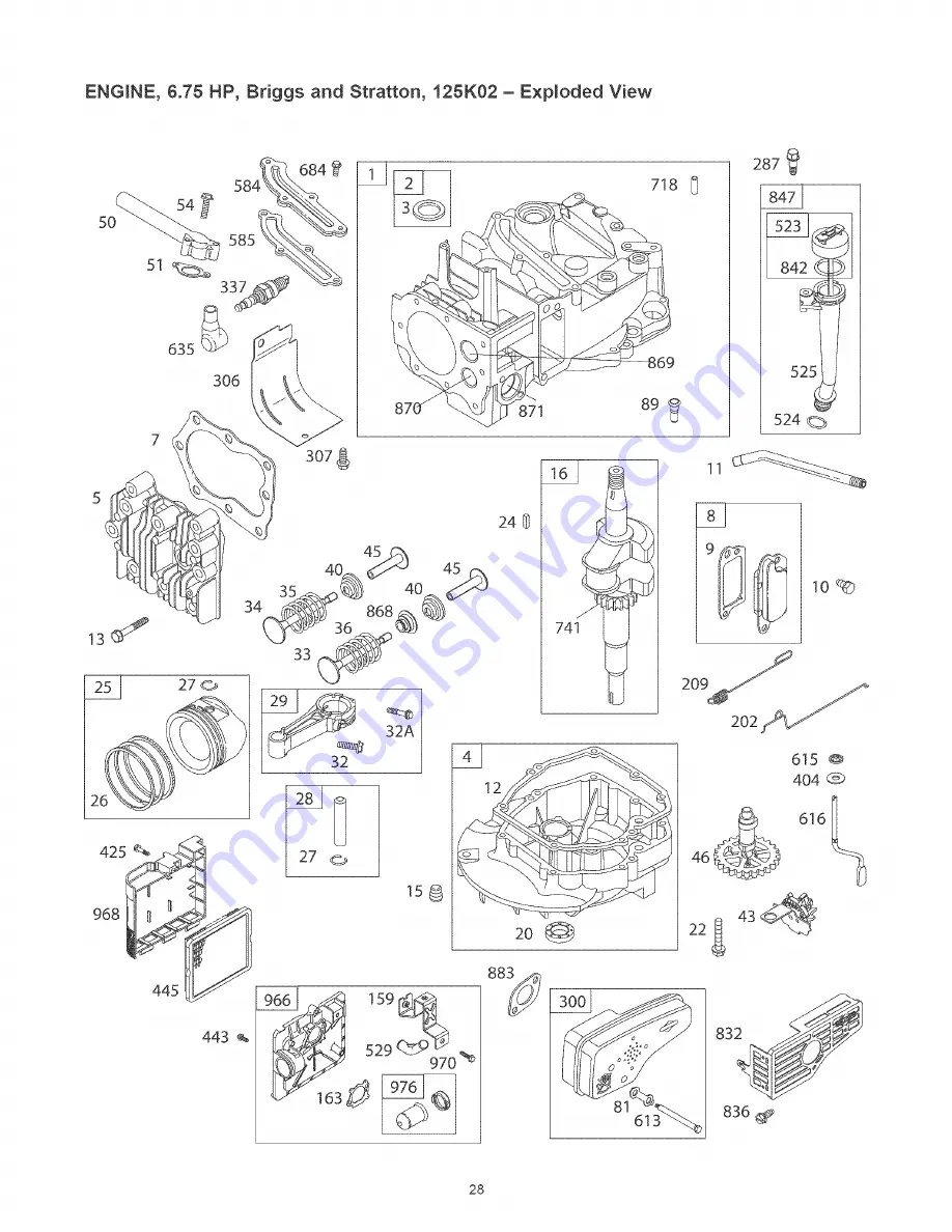 Craftsman 580.752710 Owner'S Manual Download Page 28