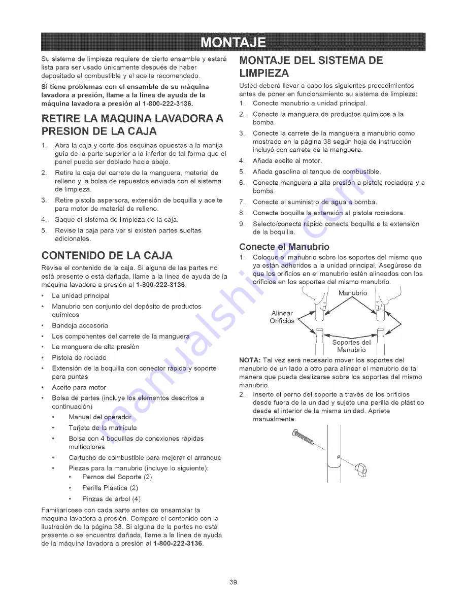 Craftsman 580.752710 Owner'S Manual Download Page 39