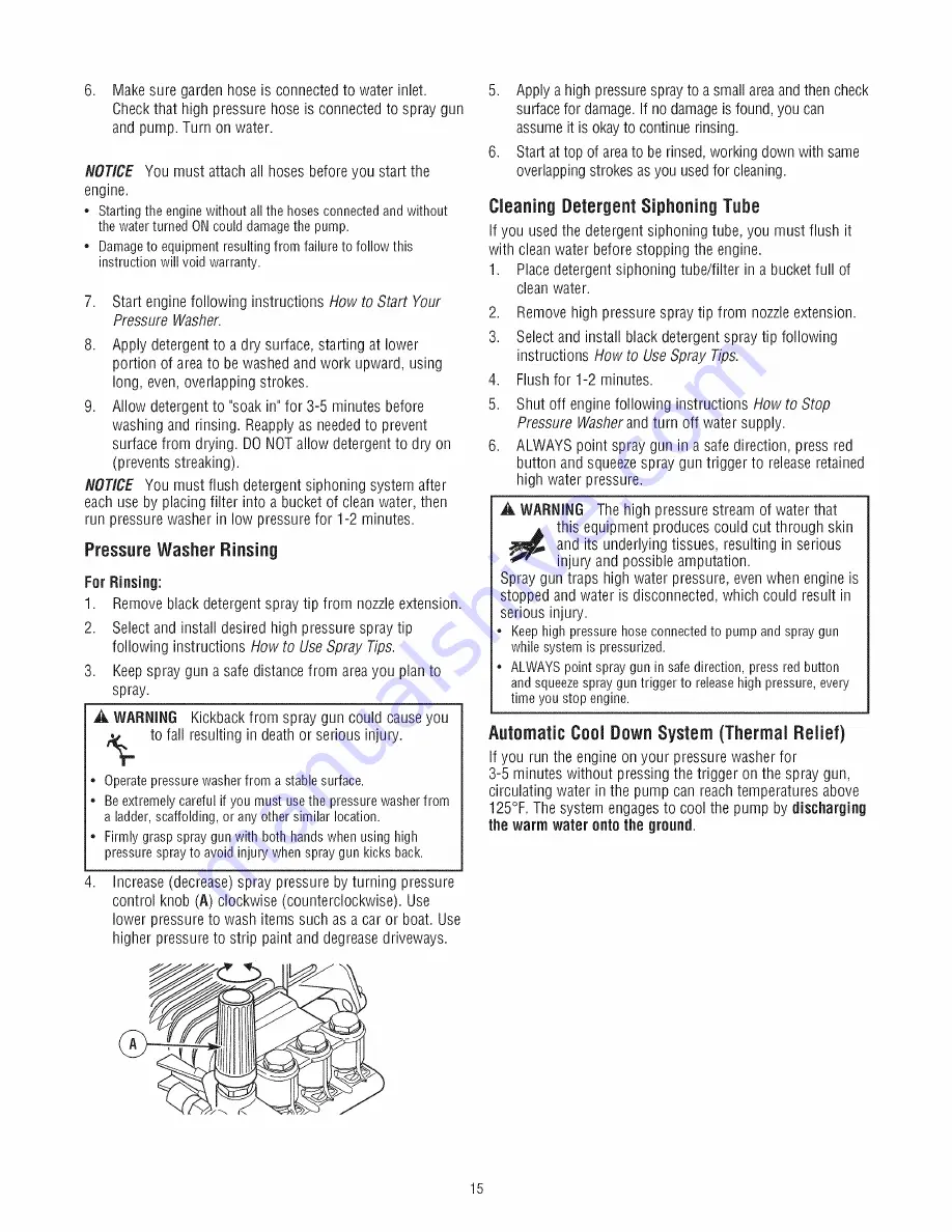 Craftsman 580.752990 Operator'S Manual Download Page 15