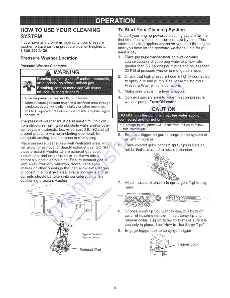 Craftsman 580.753010 Owner'S Manual Download Page 9