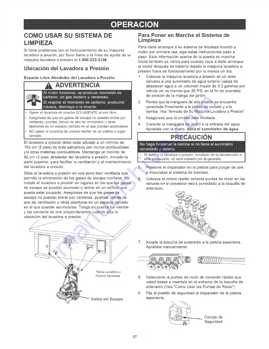 Craftsman 580.753010 Owner'S Manual Download Page 37