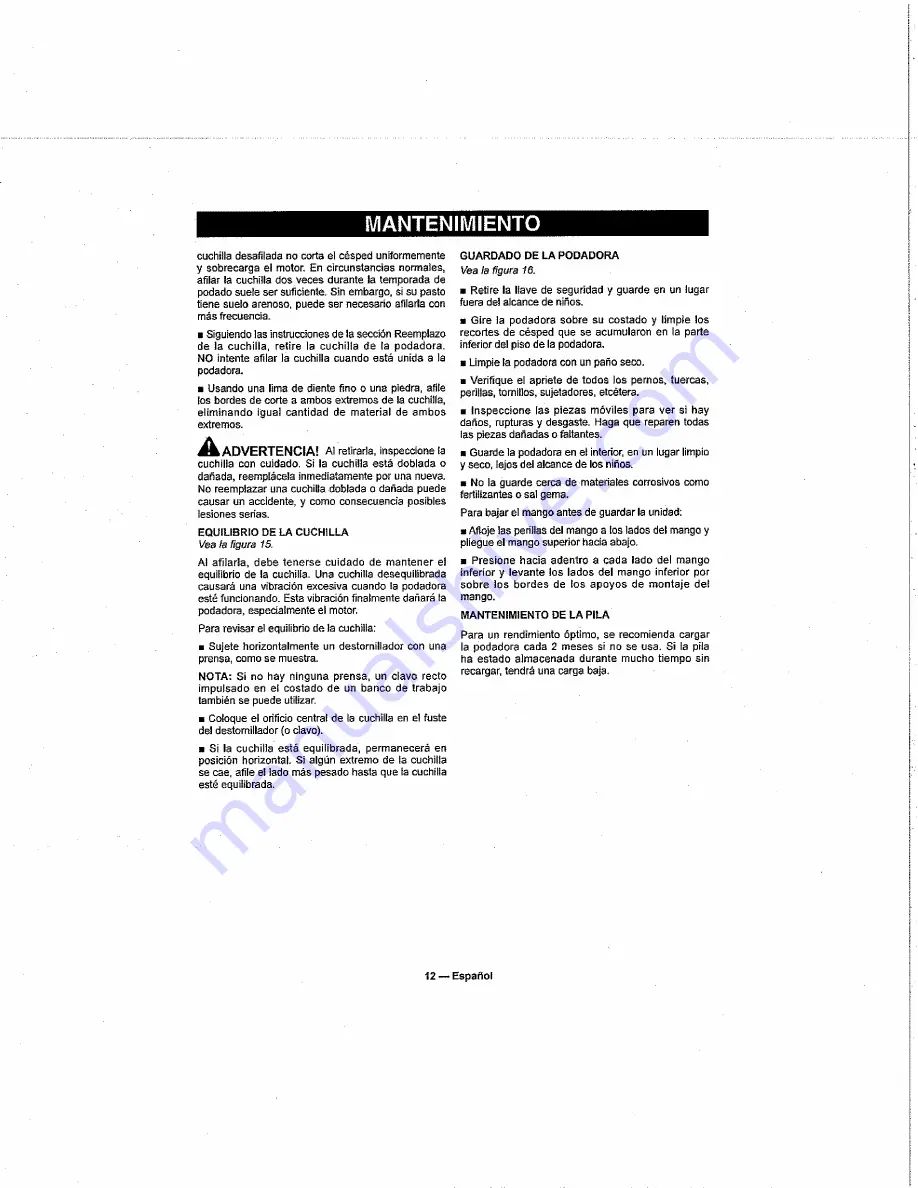 Craftsman 6073290 Operator'S Manual Download Page 30