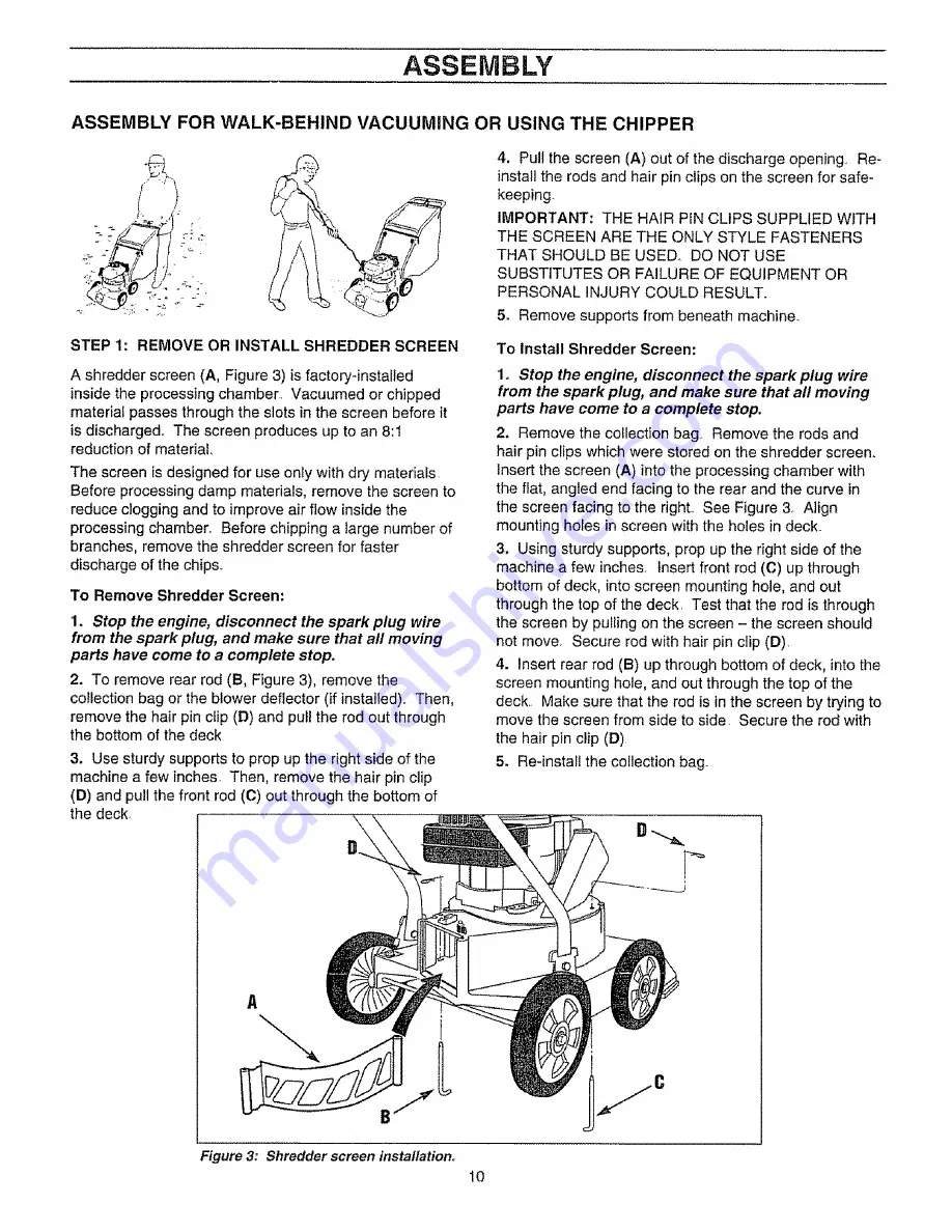 Craftsman 79960 Owner'S Manual Download Page 10